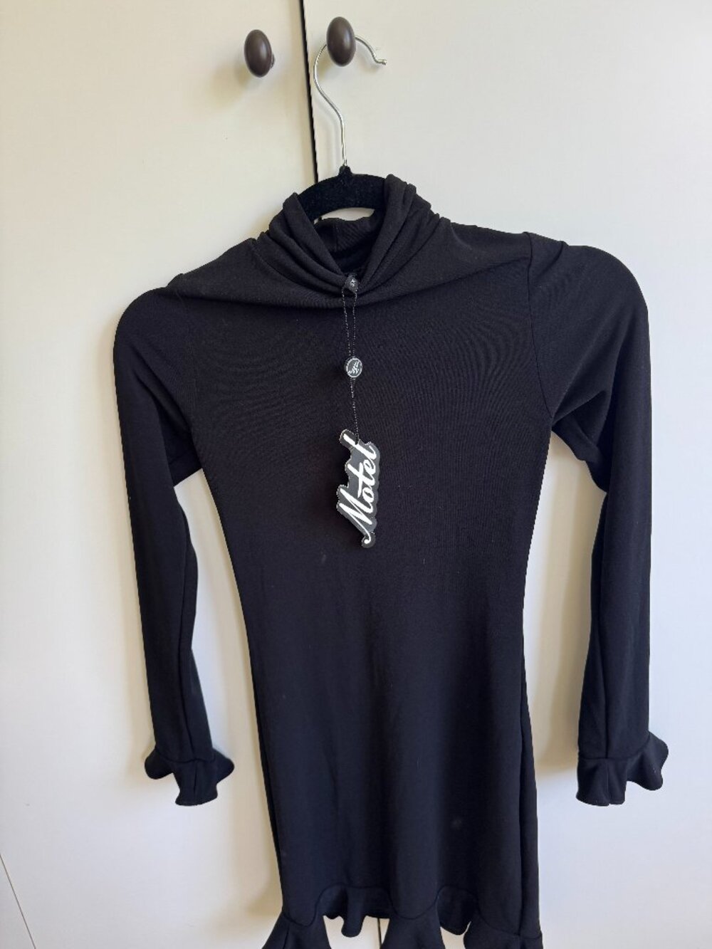 NWT Motel Rocks Black BodyCon Mini Dress